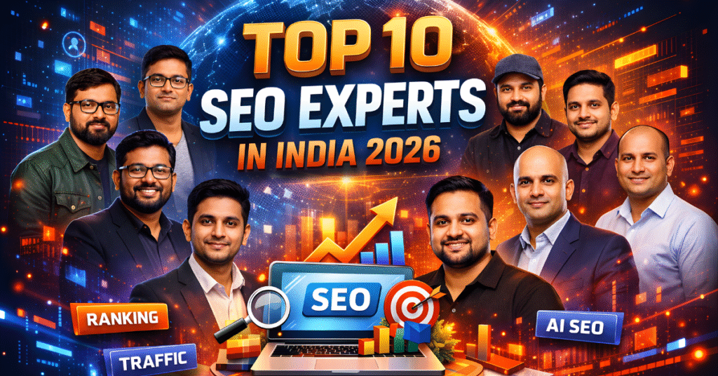 top 10 seo experts in india